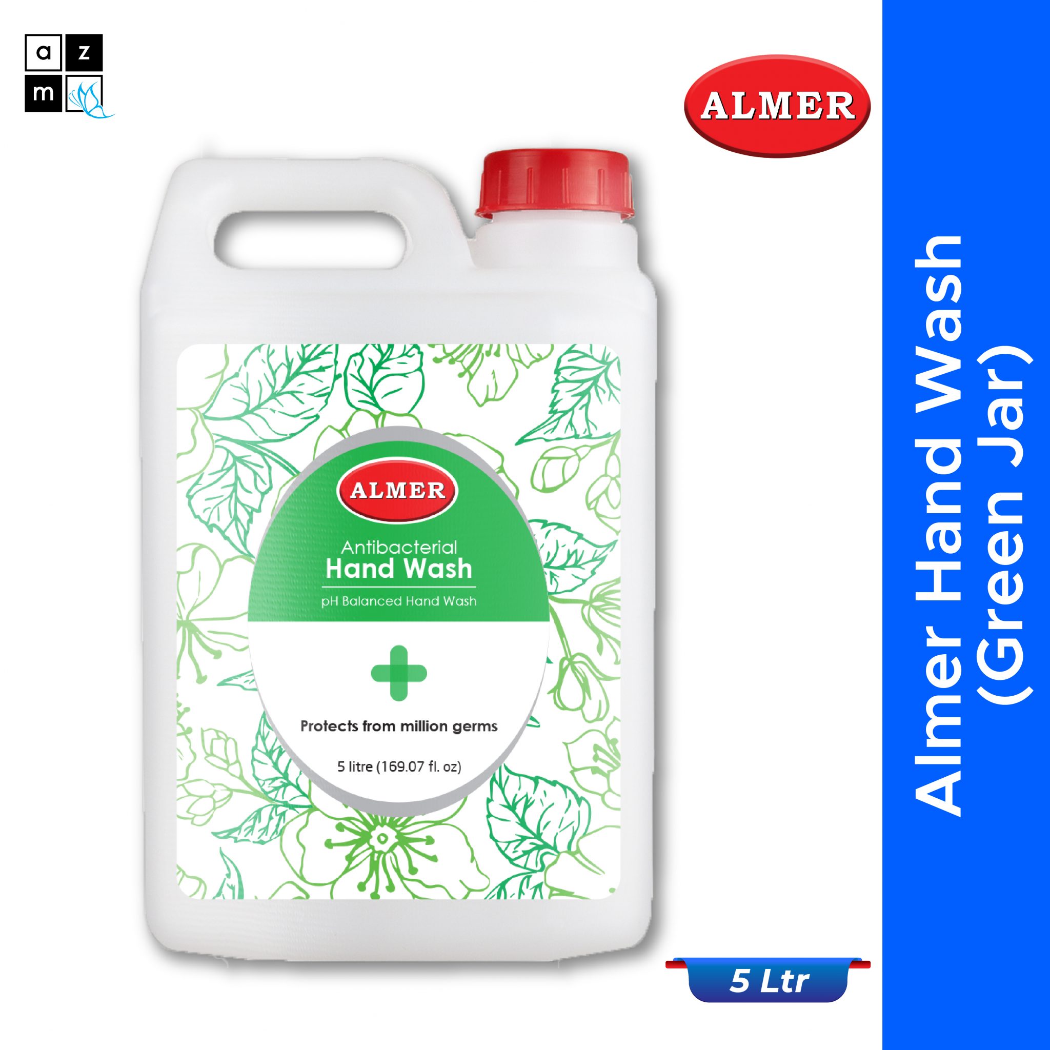 ALMER Hand Wash(Green Jar) - 5Ltr