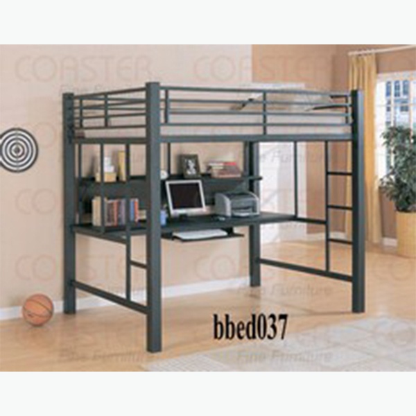 High-quality Modern Steel Bunk Bed With Desk Model (037)