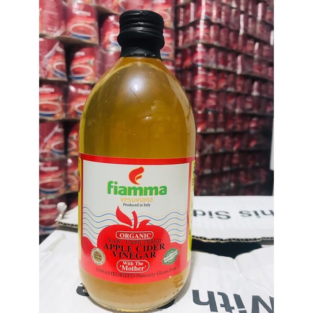 Fiamma Organic Apple cider vinegar with the mother 500 ml
