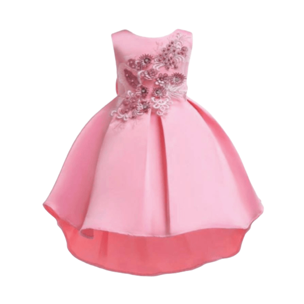 Baby Girls pink color Party ( Code: 123) Dress