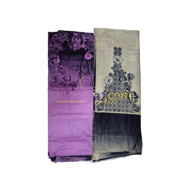 100% Digital Printed Cotton Ferdous Three Pieces for Girls