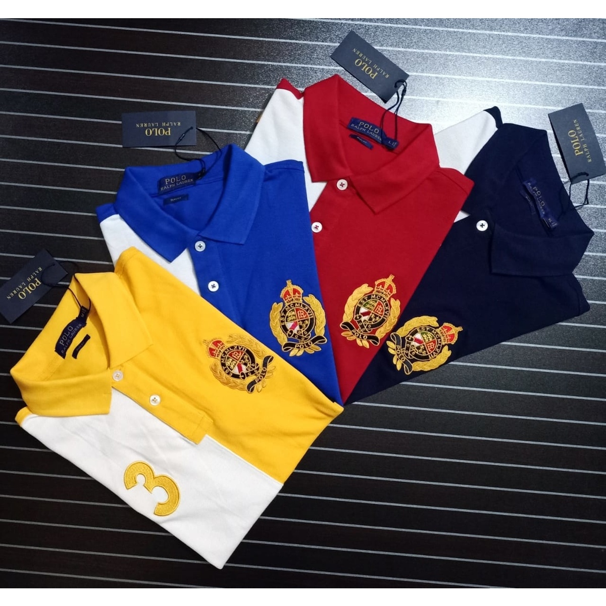 Original Ralph Lauren Export quality Collar t-shirt for gents