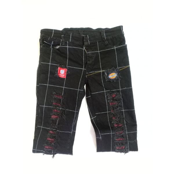 Top Stylish Mens Black Color Destroyed Gabading Pant Wholesale Cheap price