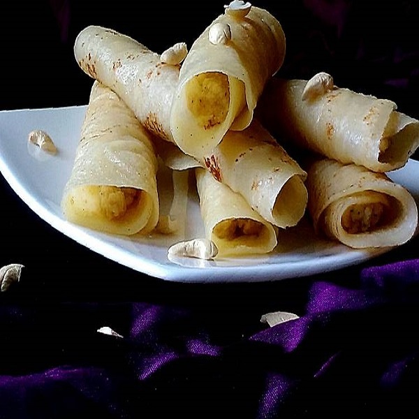 Kheer'r Patishapta Pitha -পাটিসাপটা পিঠা