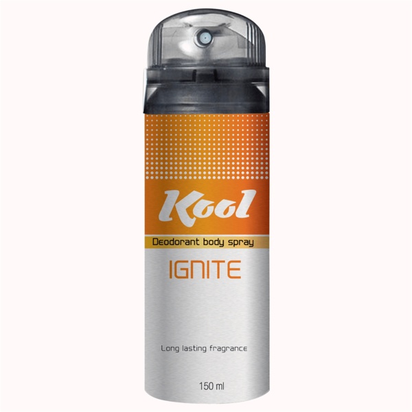 Kool Deodrant Body Spray- Ignite (150ml)