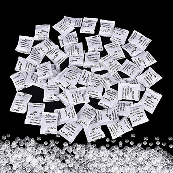 Desiccant White Silica Gel 1 Gram - Per Packet