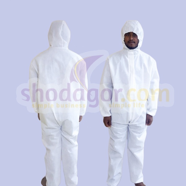 Non-Woven Anti-Bacterial Personal Protective Equipment (PPE) Suit
