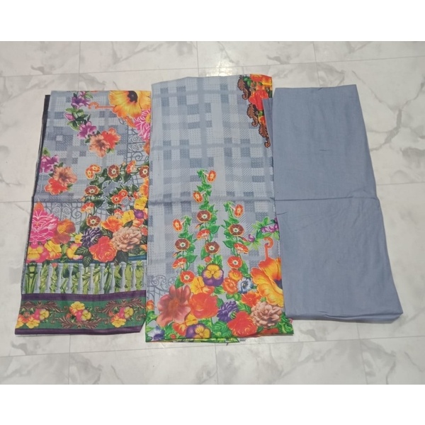 Ferdous lawn cotton Flower design three piece
