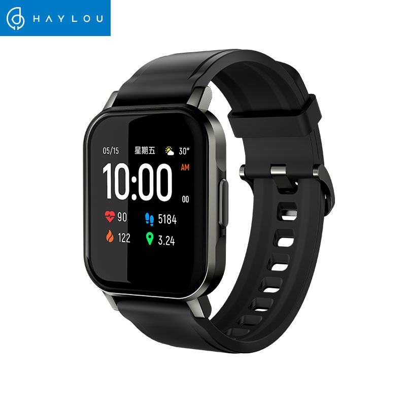 New Haylou LS02 Smart Watch IP68 Waterproof 12 Sport Modes Call Reminder Bluetooth 5.0 Smart Band