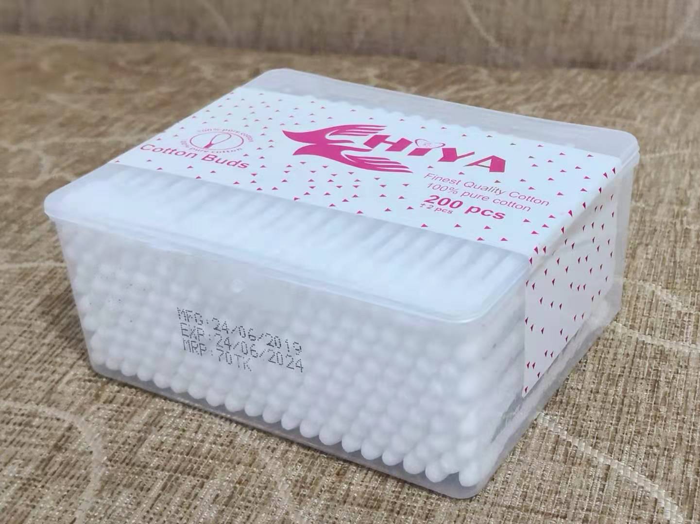 Hiya Cotton Buds 240 pcs Box
