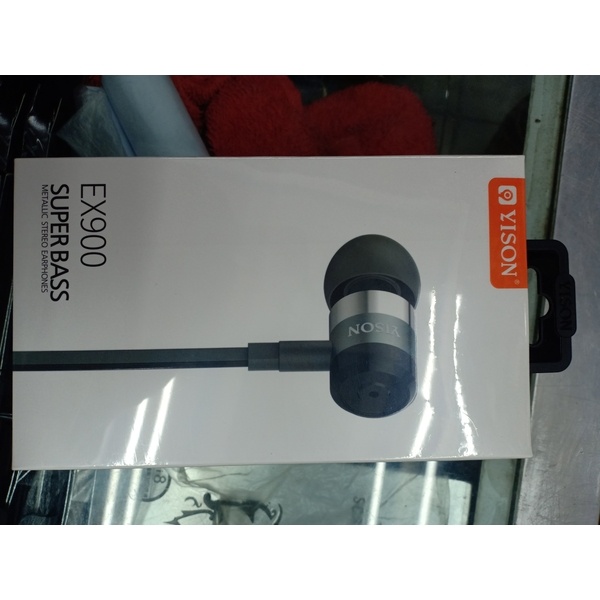 YISON Super Bass EX900 (Metalic Stereio Earphones)