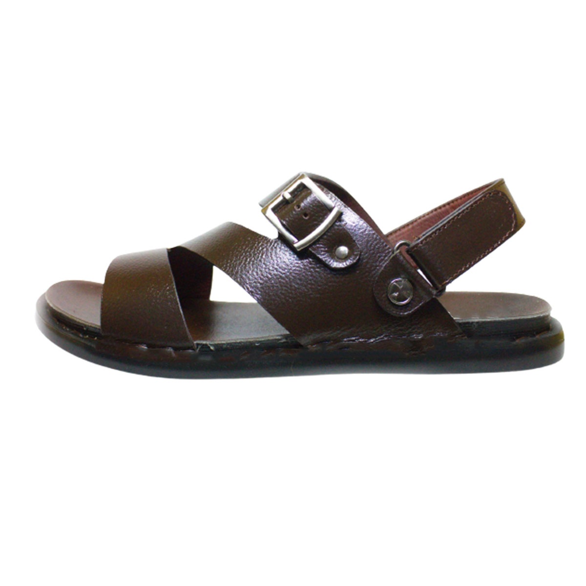 Pure leather belt flat shoe for men
