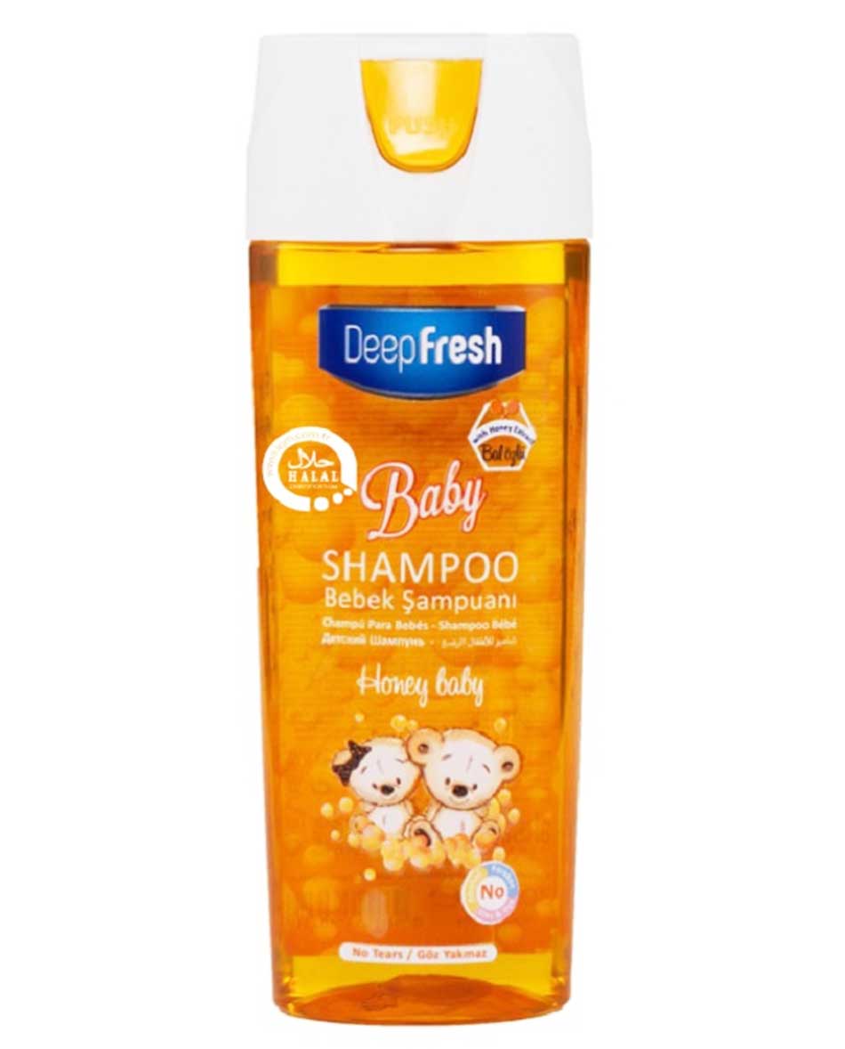 ORIGINAL DEEP FRESH S128- BABY SHAMPOO EASY OPEN CAP – 300ML-HONEY BABY IMPORTED FROM TURKEY