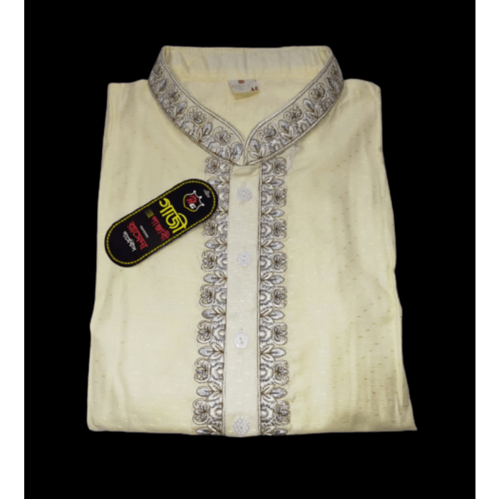 Export Quality Stylist Semi long Panjabi For Men's