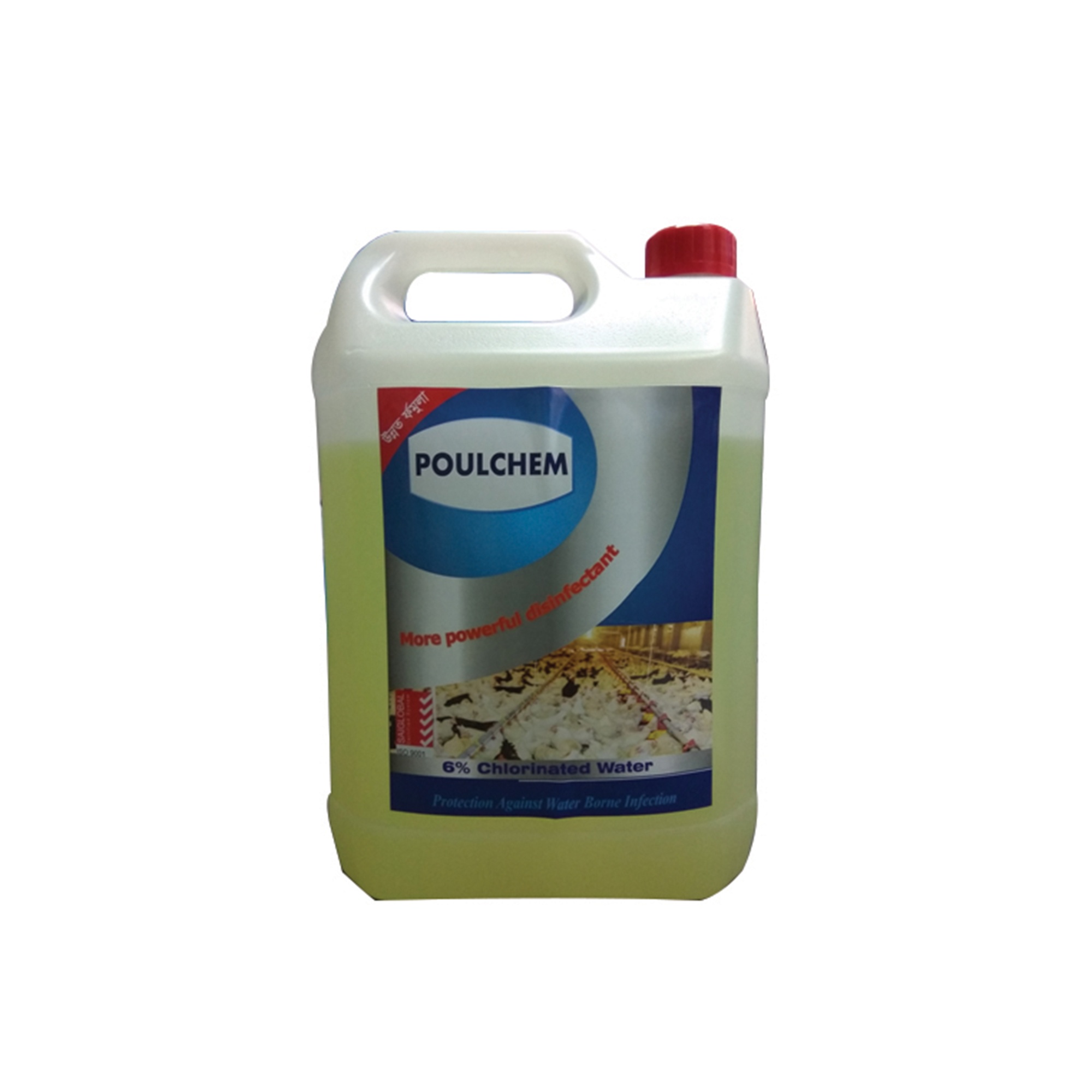 Poulchem 2 in 1 Disinfectant and Deodorizer(5000 ml)