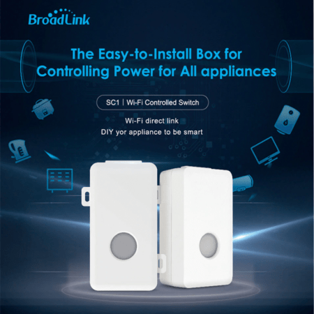 2Pcs Broadlink SC1 Wifi Controller Smart Home Switch