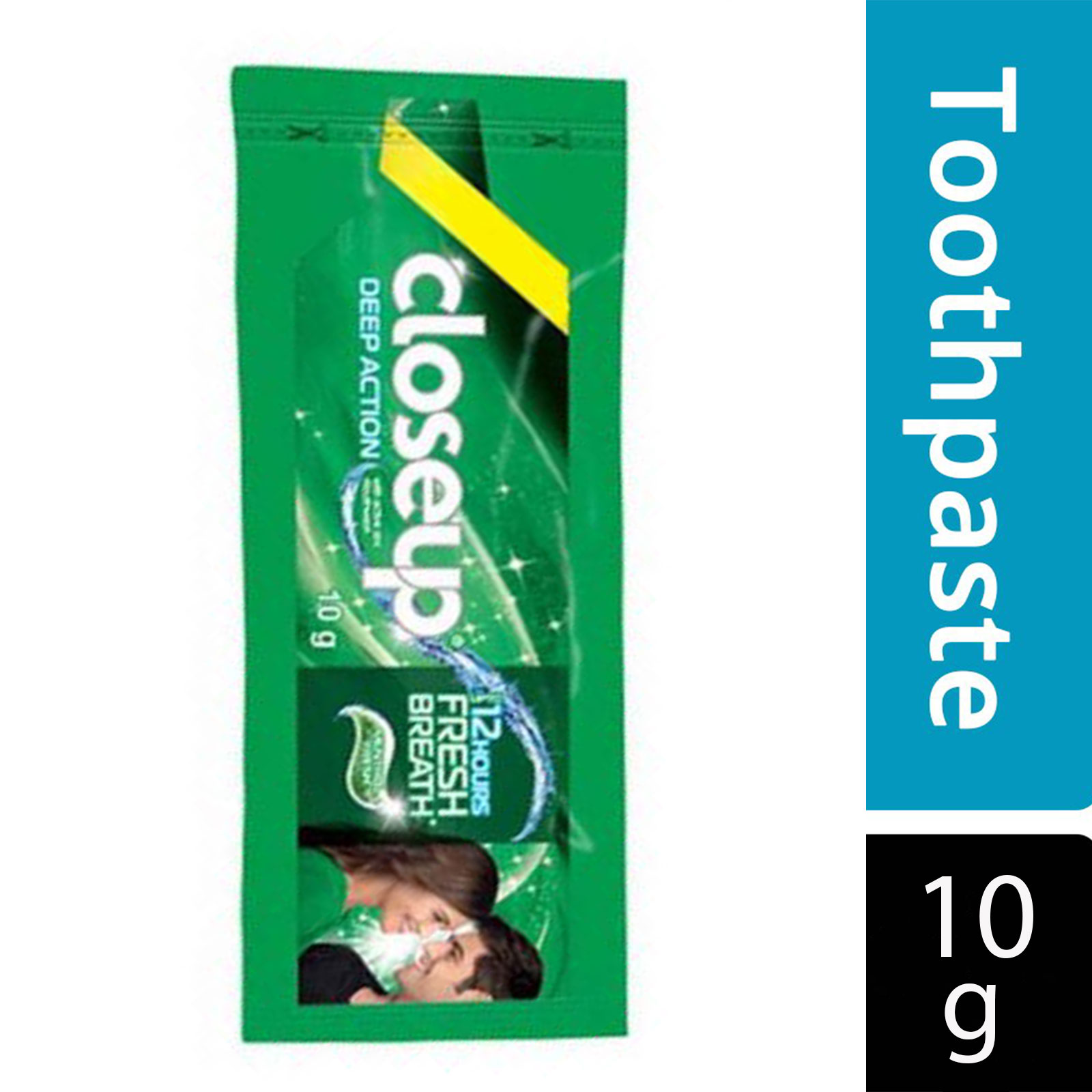 Closeup Toothpaste Menthol Fresh Mini Pack- 10g, Awesome Freshness for up to 12 Hours, Per Carton size 480 Piece