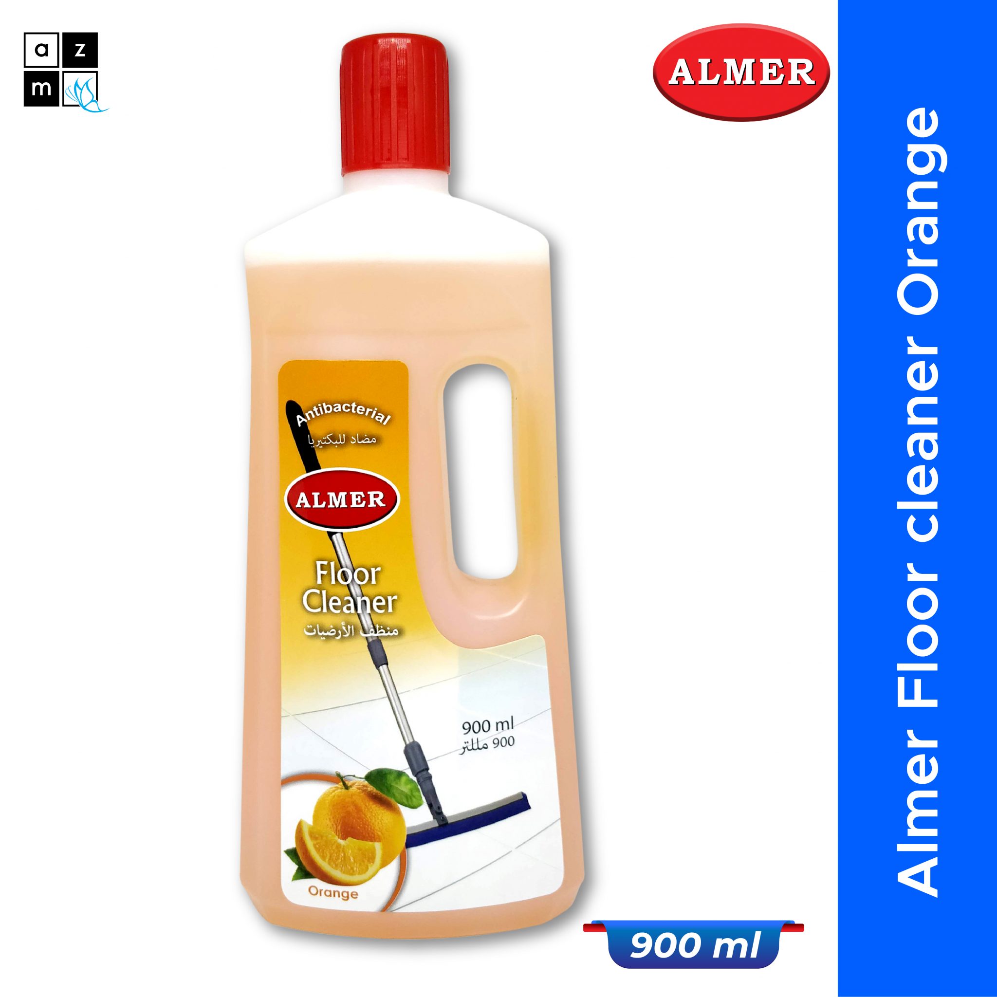 Almer Floor Cleaner (Orange) 900 ml