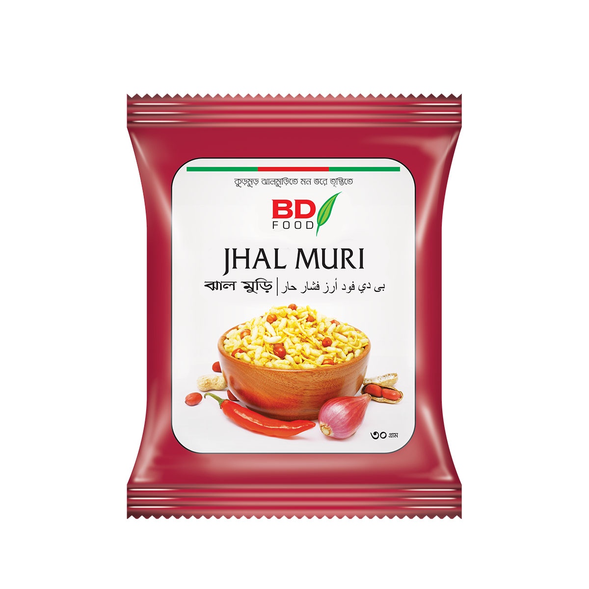BD Jhal Muri - 30gm (Per Carton 80 Piece)