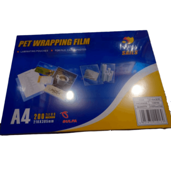 Yidu Sails A4 Wrapping Lamination Film Paper