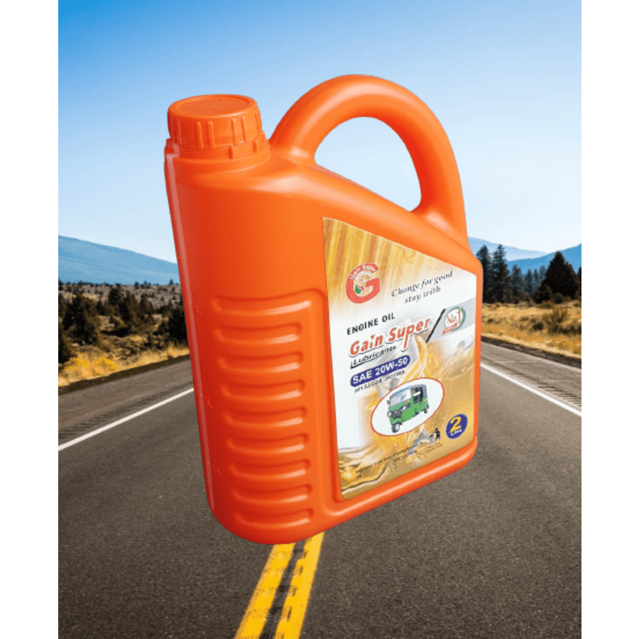 GAIN Super No-1 Lubricants 2 Litre Multi Grade Engine Oil 20W-50