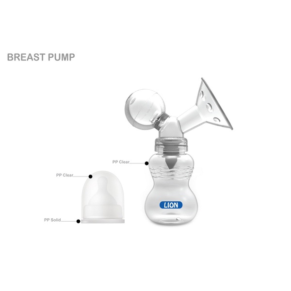 LION BREAST PUMP SET