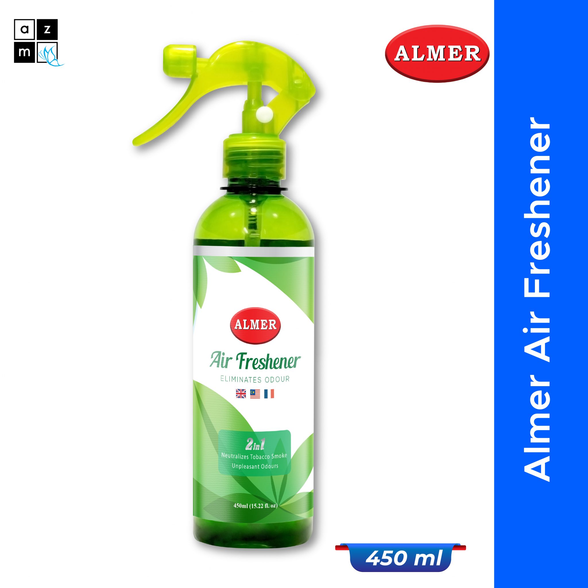 Almer Air Freshener Green 450 ml