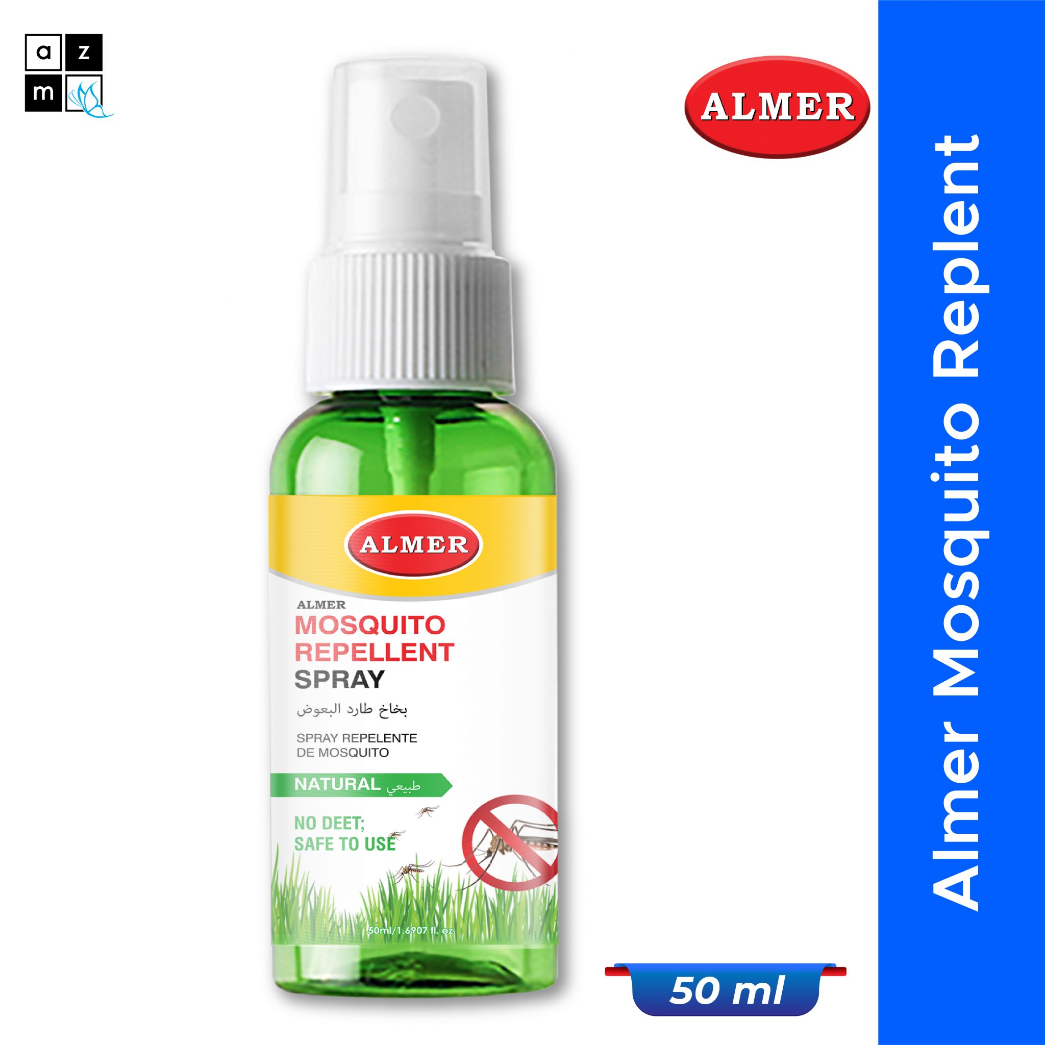 Almer Mosquito Repellent Spray 50 ml