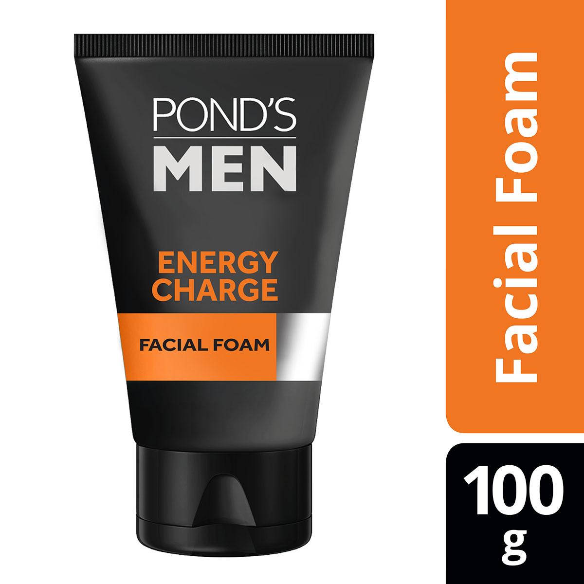 Pond's Men Energy Charge Face Wash- Per Carton 24 Packs- 100g