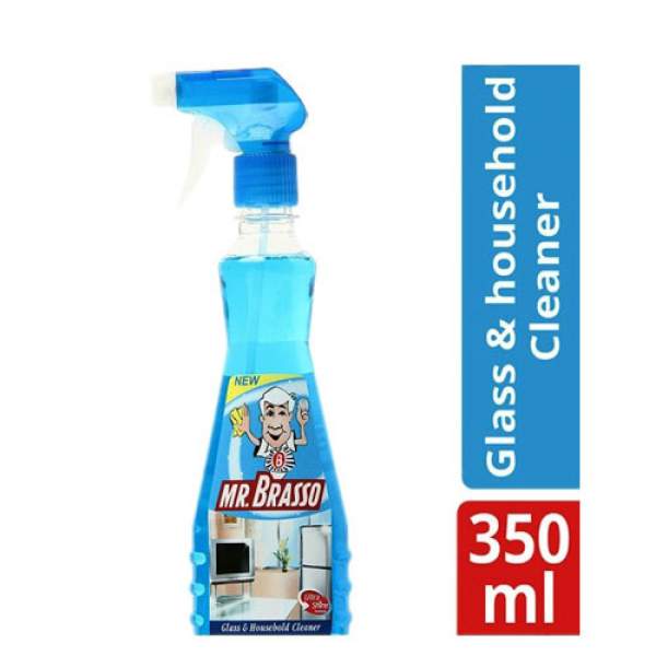 Mr. Brasso- Glass & Household Cleaner Spray- Per Case 12 Pieces - 350ml