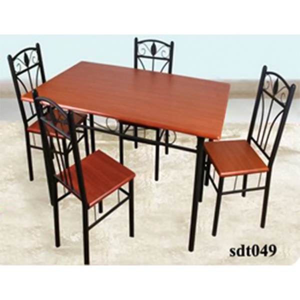 Modern High-Quality Steel Dining Table Model (039)