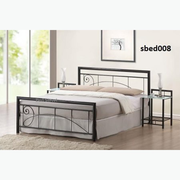 High-quality Modern Steel Bed for Room Model (008)