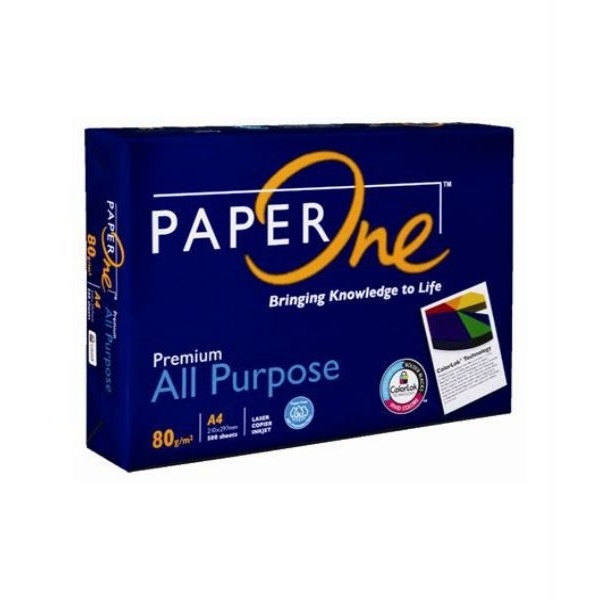 PAPER ONE A4 SIZE PAPER 80GSM