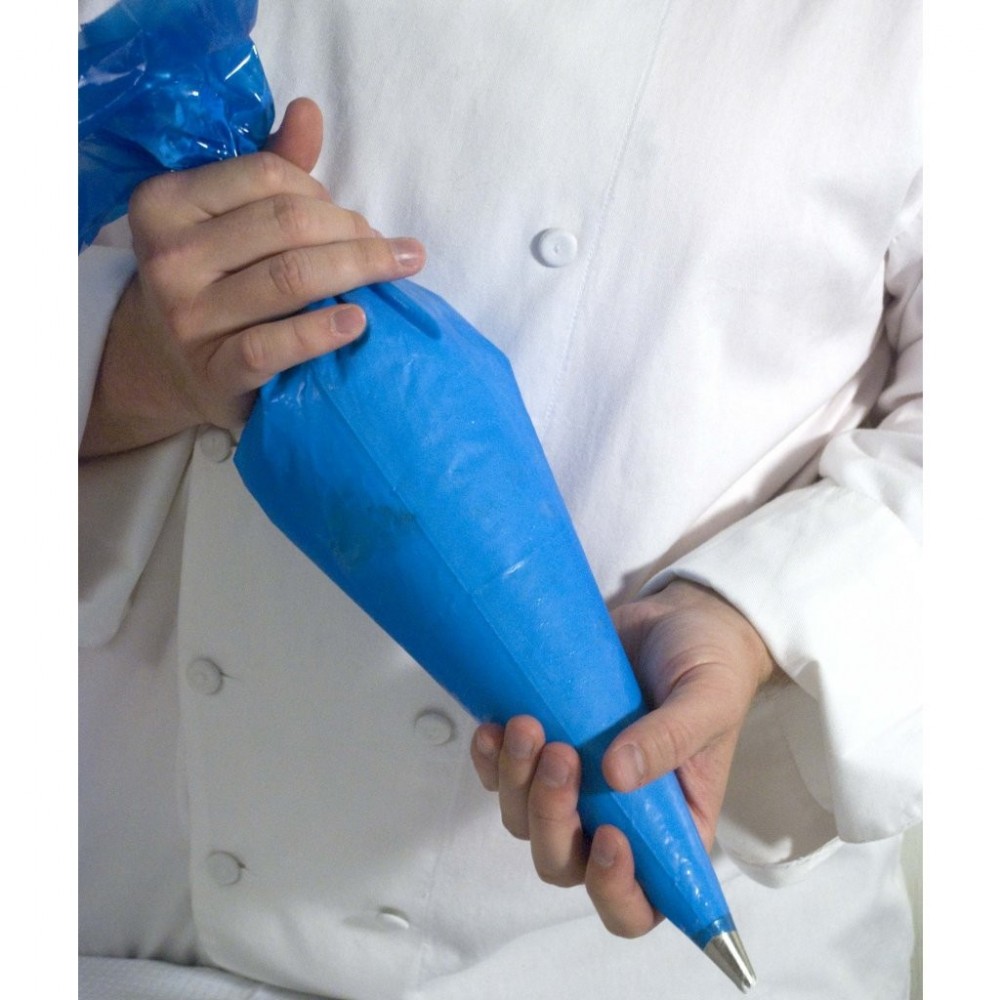 18 Inch - Disposable Blue Piping Bags