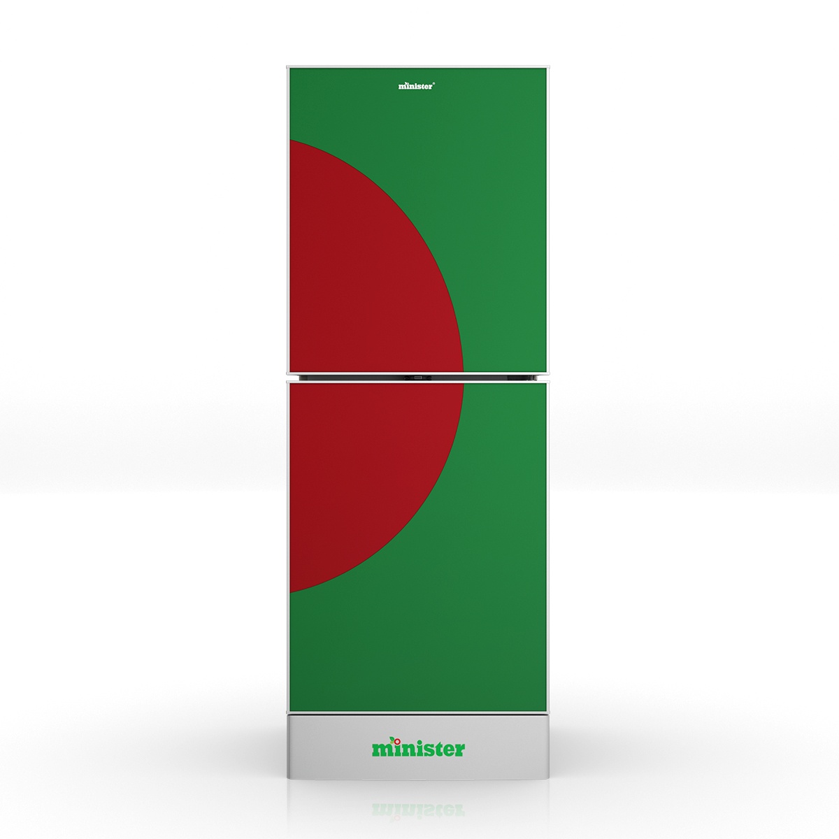 Minister Refrigerator M-256 NATIONAL FLAG