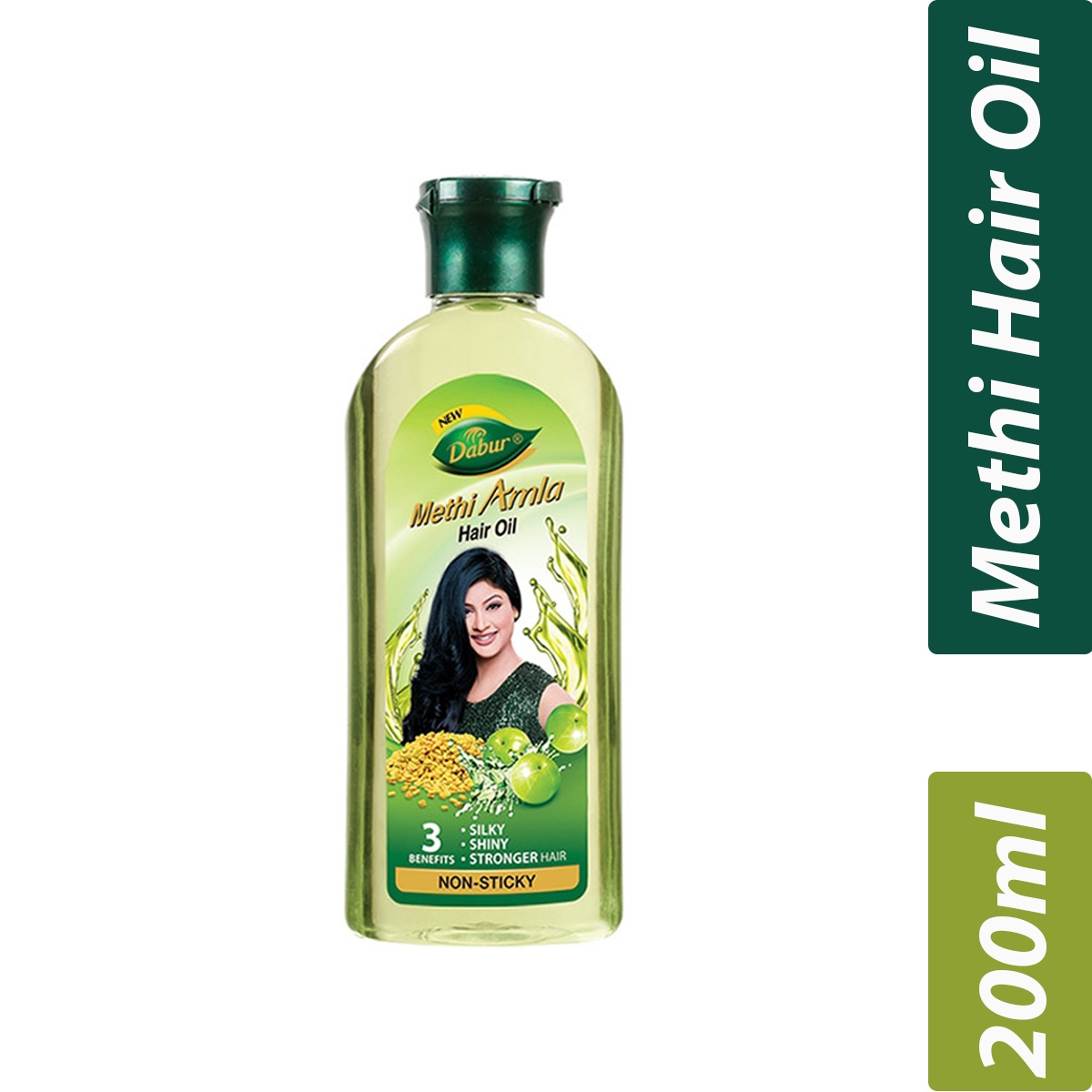 Dabur- Methi Amla Hair Oil- Per Case 36 Bottles- 200ml