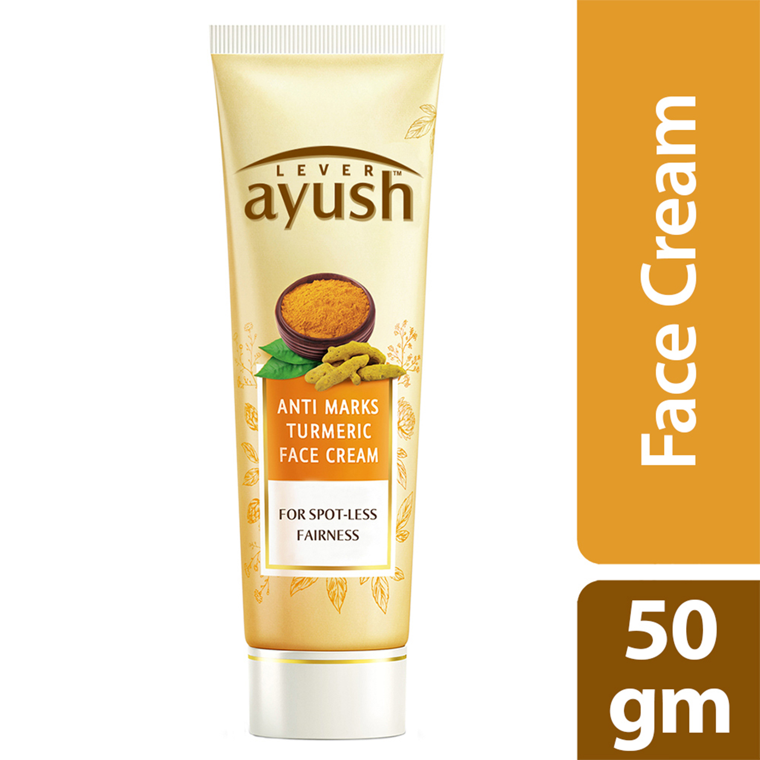 Lever Ayush- Anti Marks Turmeric Face Cream- Per Carton 72 Packets- 50g