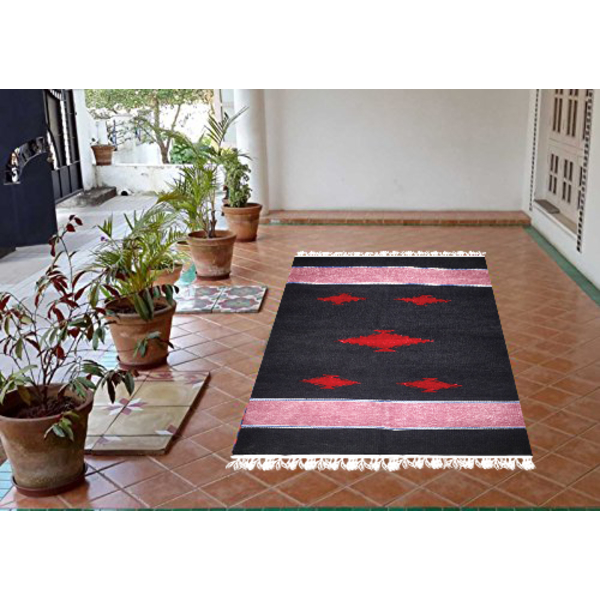 SHATRANJI MOKMOL PAPOSH (48 x 30) inch