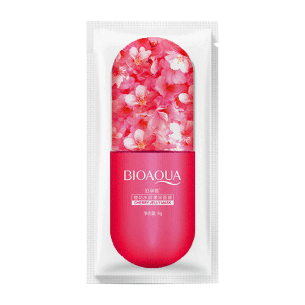 Bioaqua Cherry blossoms Jelly Face Mask For Face Care