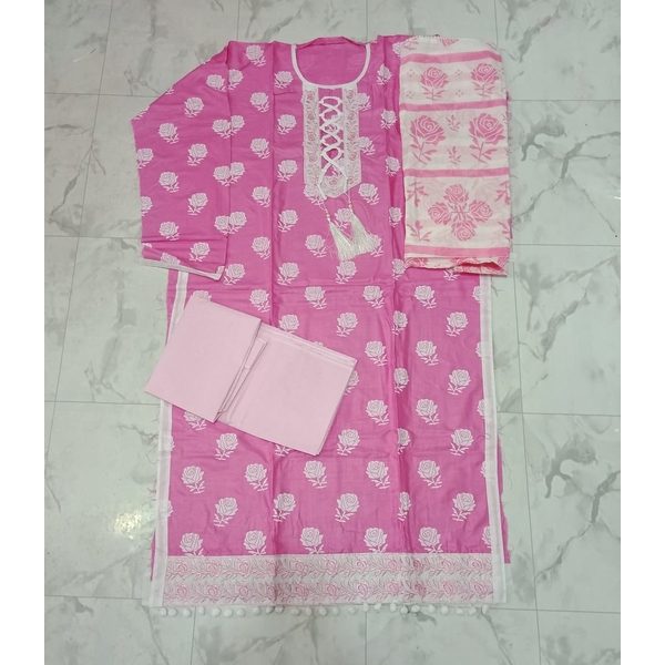 Computer Embroidery Lillian Boutique Three piece