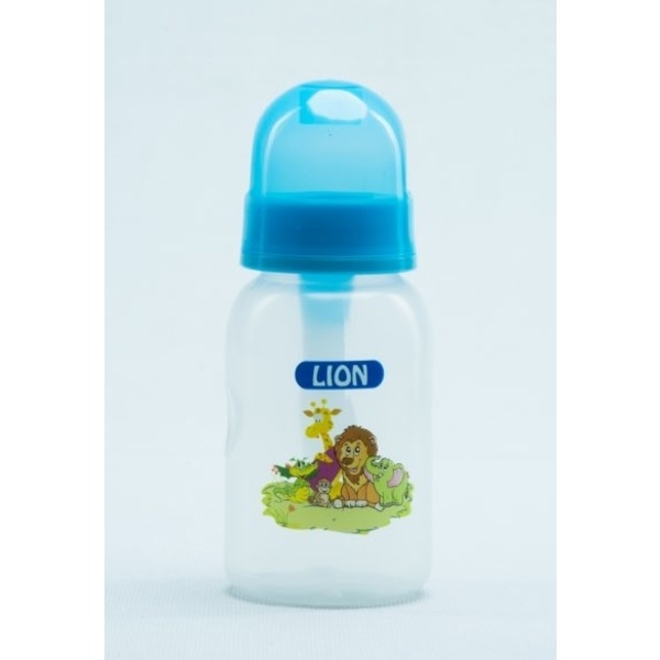 LION SPOON FEEDER 5 OZ 150 ML (BPA FREE) 1 PC SHRINK PACK