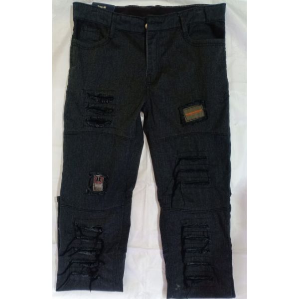 Wholesale Cheap price Black Color Destroyed Gabading Pant For Men