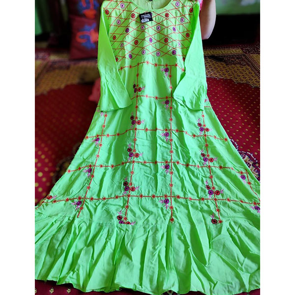 Stylish Indian long kurti ( 1 Piece)