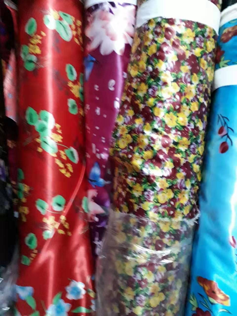 Umbrella/Bag Lining Sateen Printed Fabrics