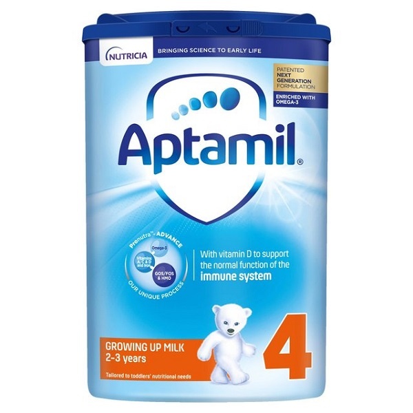 Aptamil 4 Growing UP Milk Formula For 2-3 years(800 gm) Imported From UK