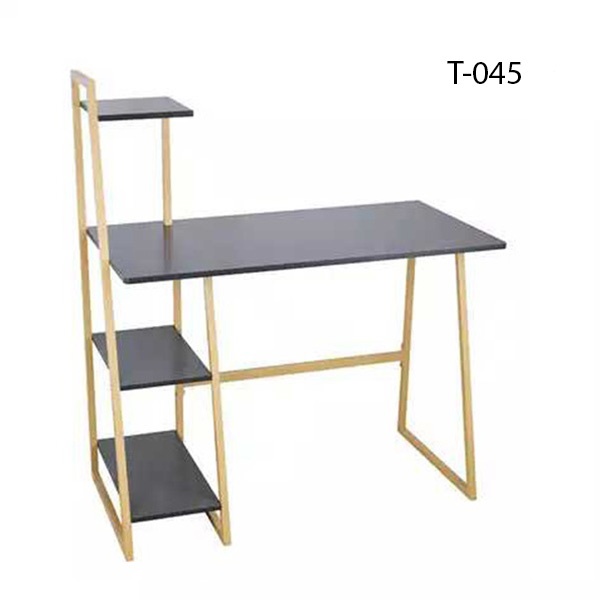 Computer and Laptop Table with Family Small Bookcase Model (045)