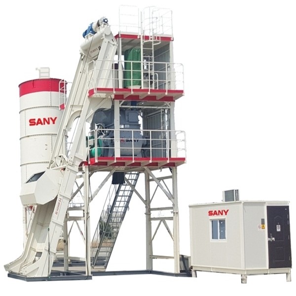BRAND NEW SANY CONCRETE BATCHING PLANT (SBP 30), Mixer Motor Power: 18.5kw