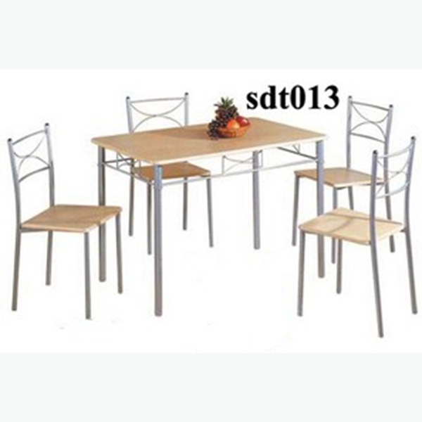 Modern High-Quality Steel Dining Table Model (013)
