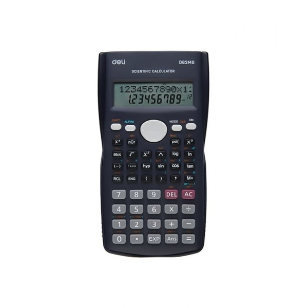 100% Original Deli D82MS Scientific Calculator