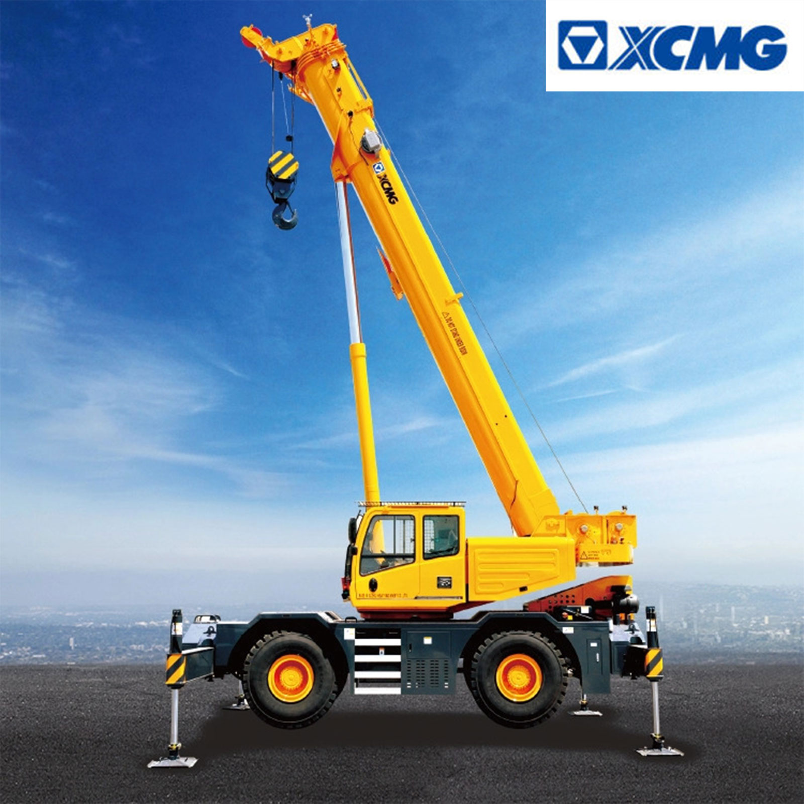 XCMG 60 ton Rough Terrain Crane Truck Rt60A